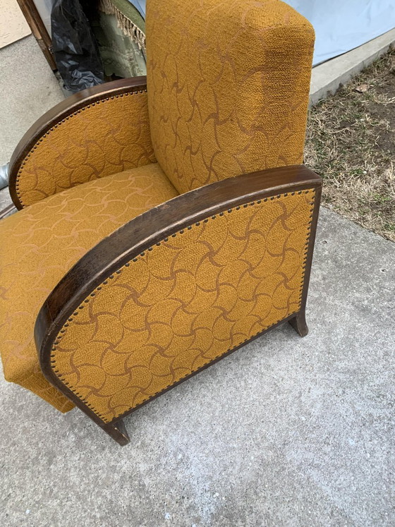 Sillón Lounge Original Art Déco, años 20 – Sillones, Art Deco (photo 2 of 5)