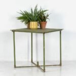 Groene Vintage Tuintafel (Frankrijk, c.1950) #6 – Iron (photo 6 of 15)