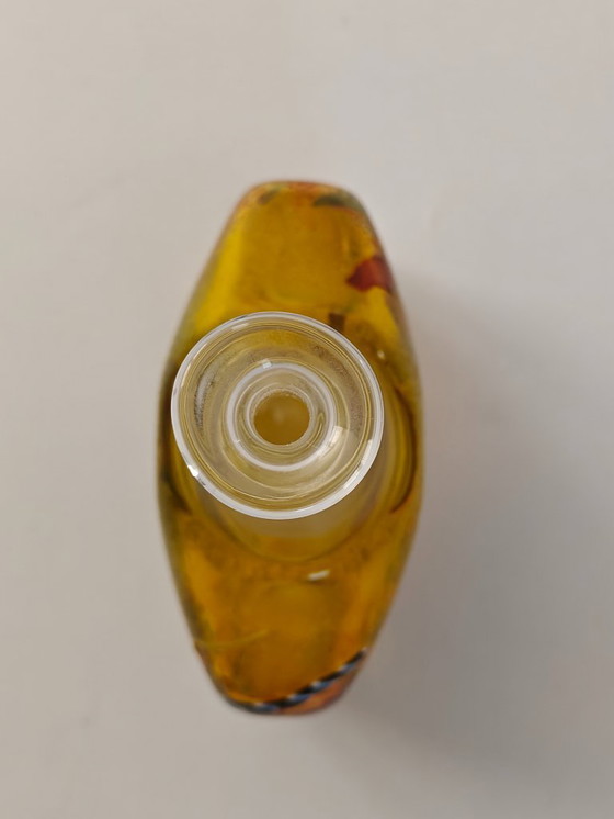 Image 1 of Yellow Vase by Bertil Vallien for Kosta Boda Type Satelitte