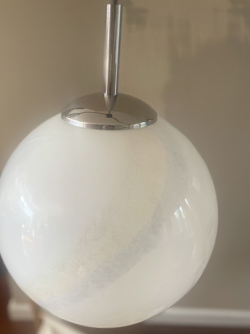 Vintage glas globe lamp Bonalux