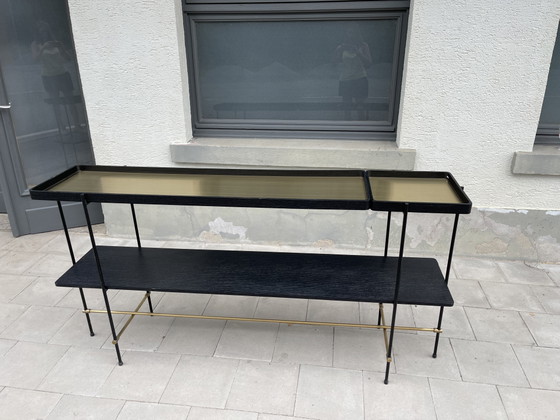 Versmissen Highline Console Table 180, Reference HIGHCON180. – Metal, Wood (photo 5 of 12)
