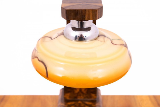 Image 1 of Paire de lampes de table polonaises de style Art Déco, datant d'environ 1950.