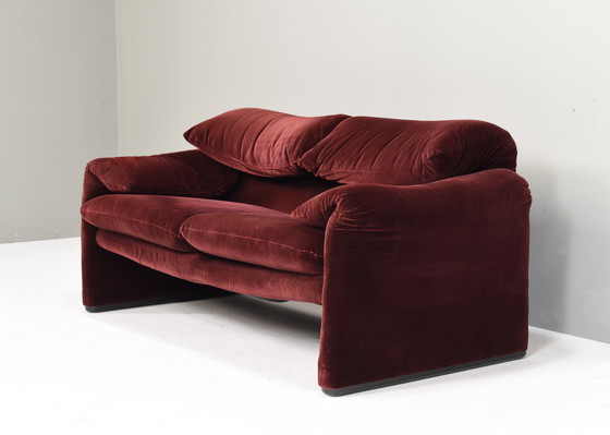 Image 1 of Maralunga Sofa by Vico Magistretti for Cassina, Italy 1973