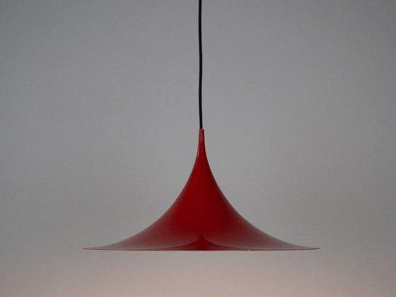Image 1 of Deense vintage hanglamp Semi van Bonderup en Thorup, 1968