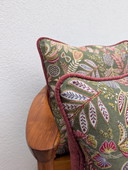 Coussin décoratif Mambo Kaki
