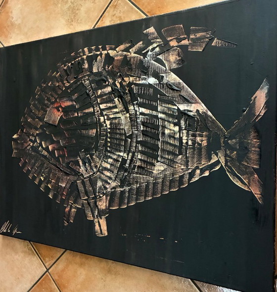 Fish 1 – Walter Geraci, Paintings & Drawings, Canvas, Other (photo 3 of 13)
