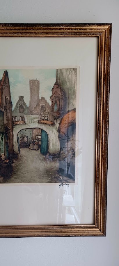 Image 1 of Jef Codron "Sérénité. Signed Etching 115/350