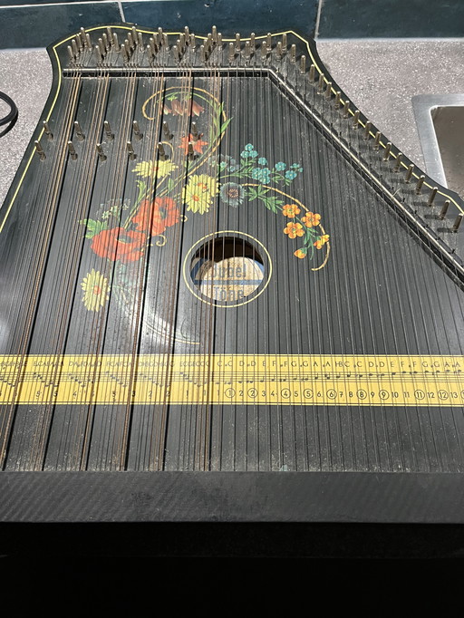 Zither-Tischharfe