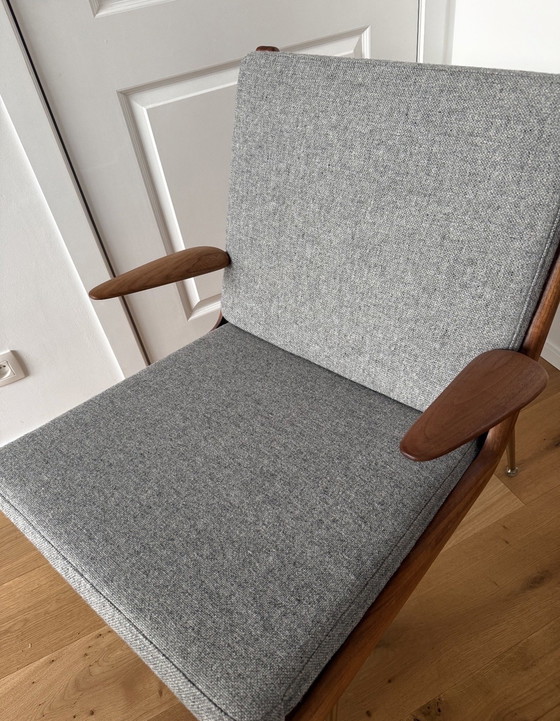 Image 1 of Prachtige Scandinavische stoel, ontworpen door Hvidt & Mølgaard