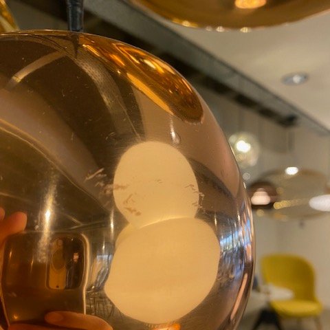 Image 1 of Lampada a sospensione Tom Dixon Void Mini in rame