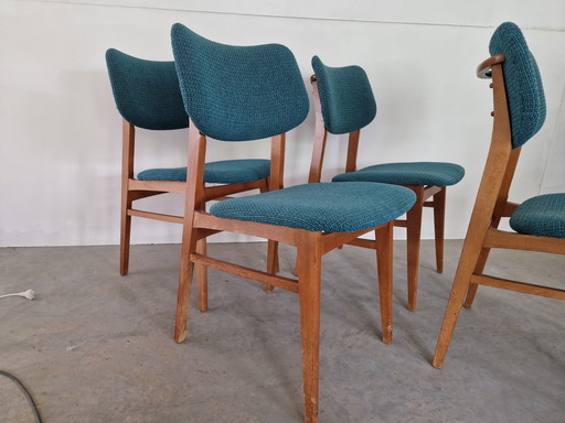 4 vintage dining room chairs