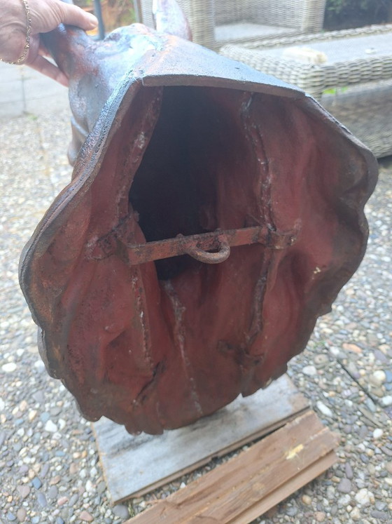 Image 1 of Antique Cast Iron Horse Head