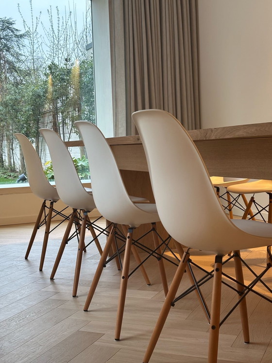 Image 1 of 8x Vitra Eames DSW Chairs