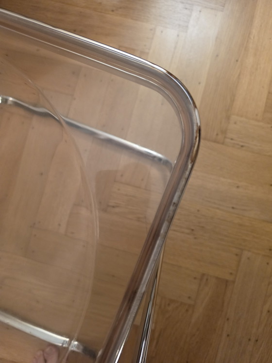 Sedia pieghevole Plia vintage di Giancarlo Piretti per Anonima Castelli – Sedie pieghevoli, Metal, Plastic (photo 6 of 8)