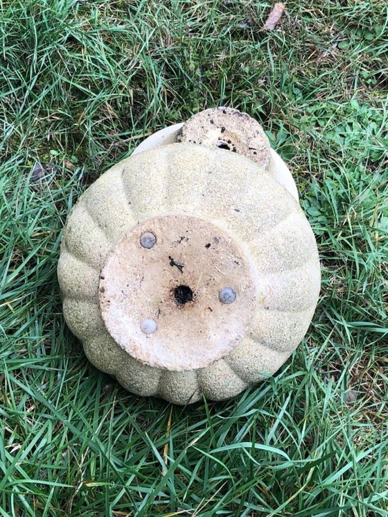 Image 1 of Jardinera redonda sobre soporte