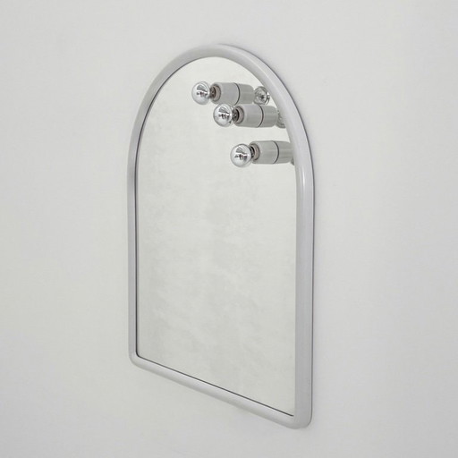 White Vanity Mirror from Carrara & Matta, 1970s