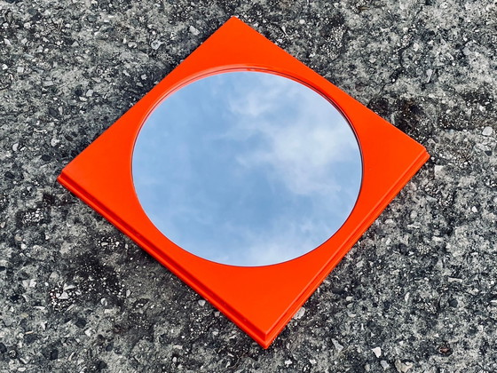 Image 1 of Vintage 60s italian Design “Space Age”/“Utopie du tout plastique” style mirror