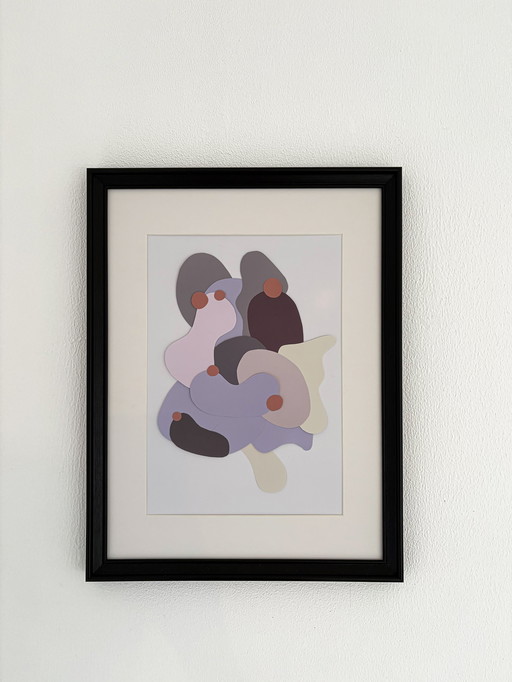 “In Gentle Company “ (Abstract paper relief, 2026)