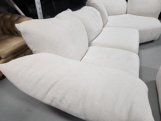 Edra - Standard bank + poef by Francesco Binfaré – Modular sofas, Wool, Modern (photo 6 of 13)