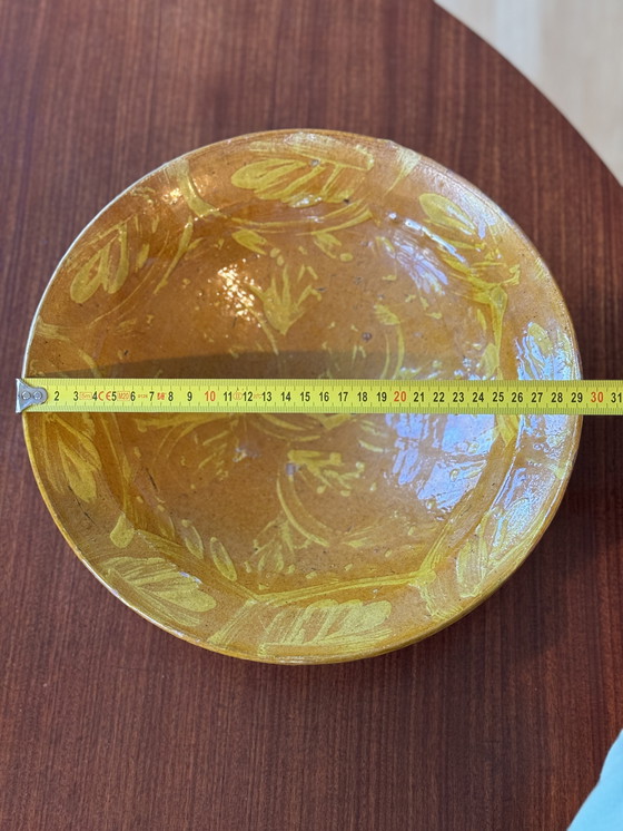 Image 1 of Vintage handmade terracotta bowl – Mediterranean centerpiece