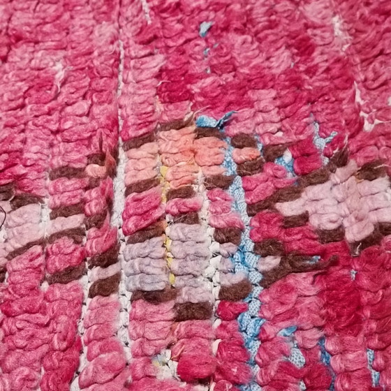 Runner Boujaad marocchino 290x103 cm – Lana vintage, rosa/fucsia multicolore – Tappeti, Wool (photo 6 of 10)