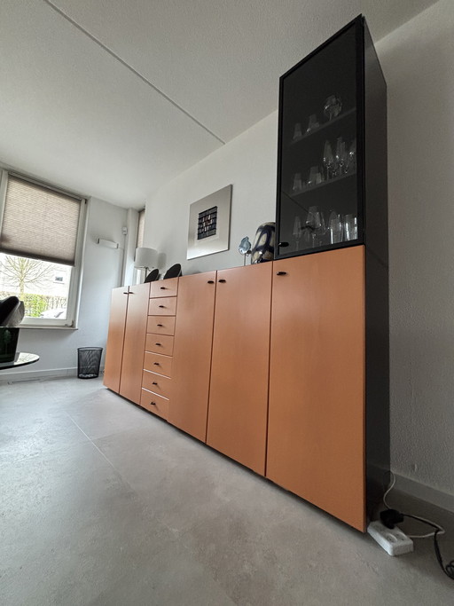 Mooie retro Interlübke kast/dressoir uit 1996