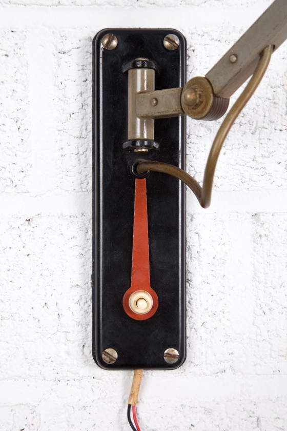 Image 1 of Gispen Panama wall lamp old and new diffuser