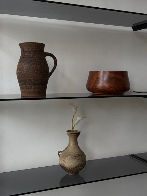 Grote vintage keramische karaf-stijl vaas – Vazen, Ceramic (photo 3 of 4)