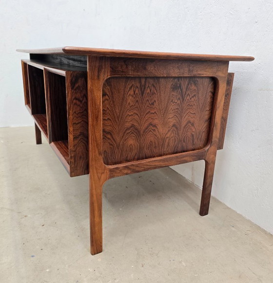 Image 1 of Rio rosewood desk by Erik Brouer for Brouer Møbelfabrik