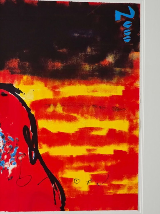 Image 1 of Herman Brood - Couronnement du roi, édition limitée signée à la main, 41/50