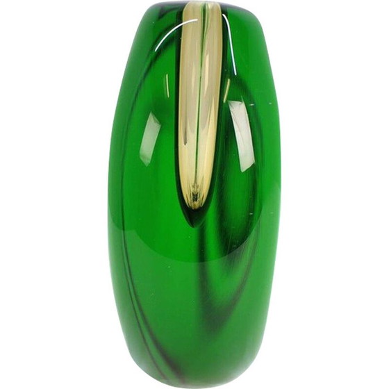 Image 1 of Vintage glass vase by Jaroslav Svoboda for Skrdlovice, Czechoslovakia 1980