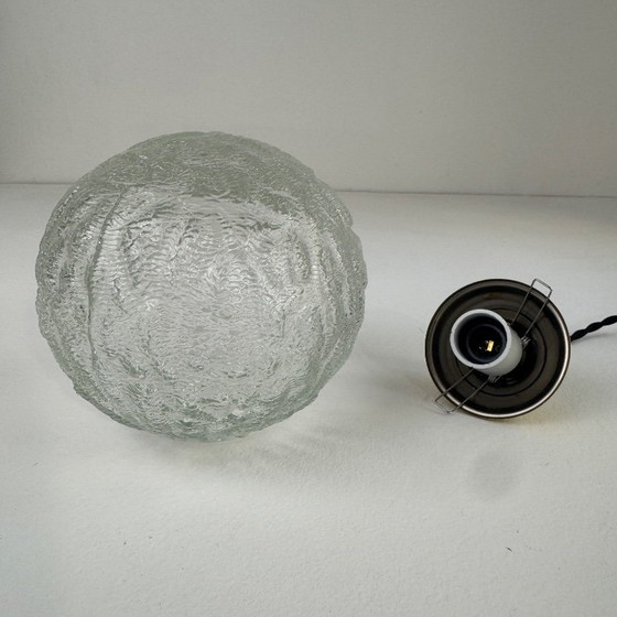 Image 1 of LOTTO DI 3 PENDENTI IN VETRO ROTONDI VINTAGE