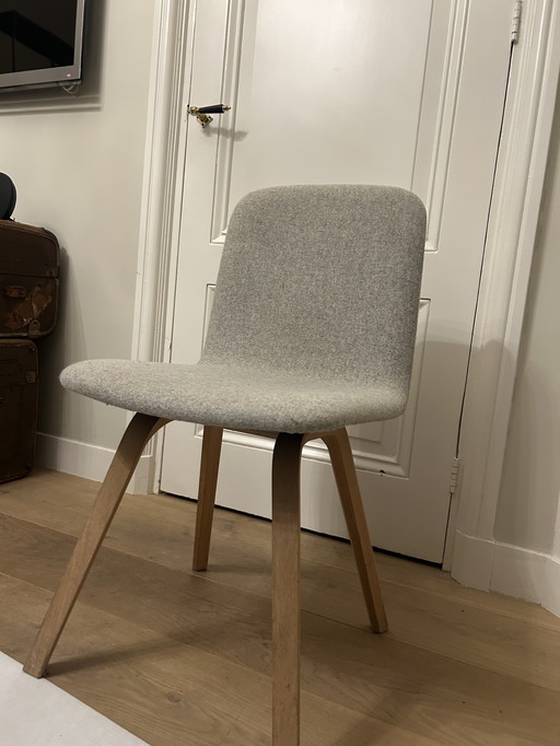 Chaise de salle à manger Bolia Palm - Chêne chiné gris clair