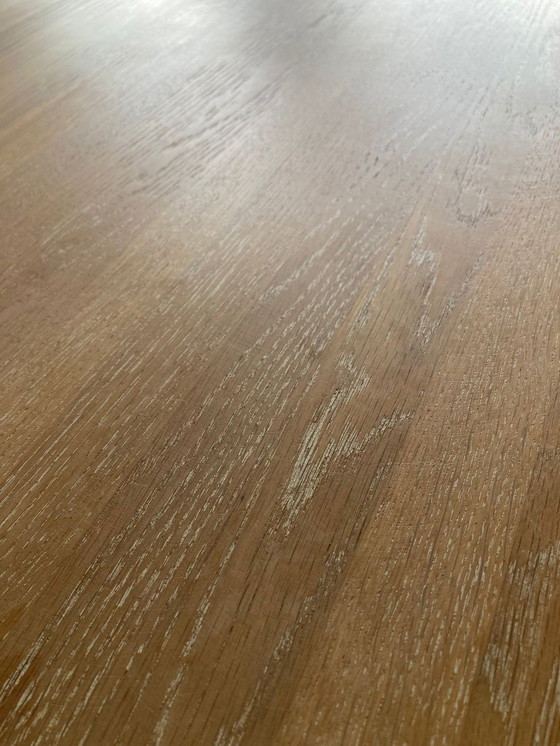 Image 1 of Metaform dining table 220 x 90 oak industrial