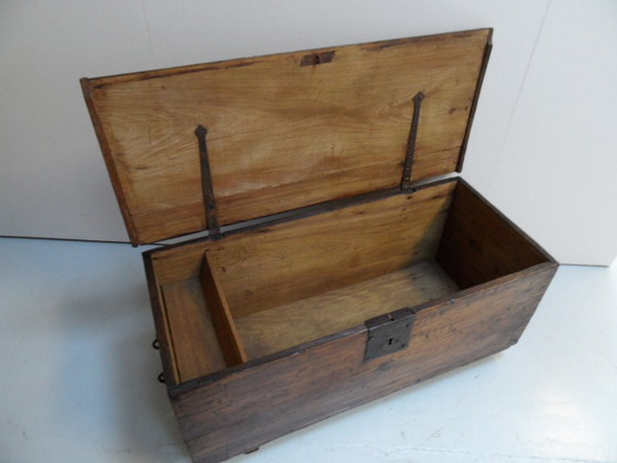 Antieke Kist – Opbergkast, Wood (photo 11 of 11)