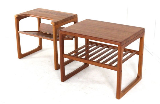 Image 1 of Ensemble de 2 tables de chevet vintage danoises « Hylke »