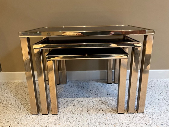 Image 1 of Tavolini impilabili Belgo Chrom