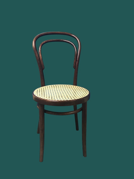 Image 1 of Set of 2 Thonet no. 18 chairs by ZPM Rodamsko