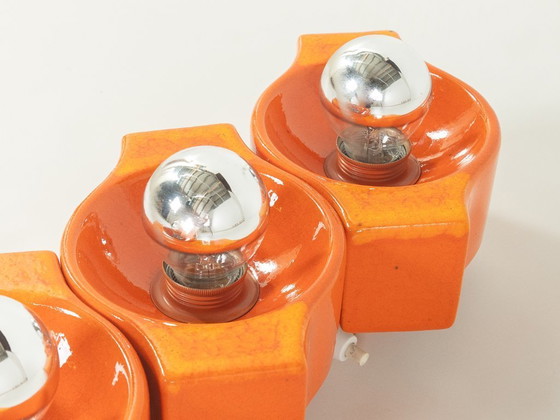 Image 1 of 1970s Space Age Wall Lamp, Cari Zalloni, Leola, Vintage