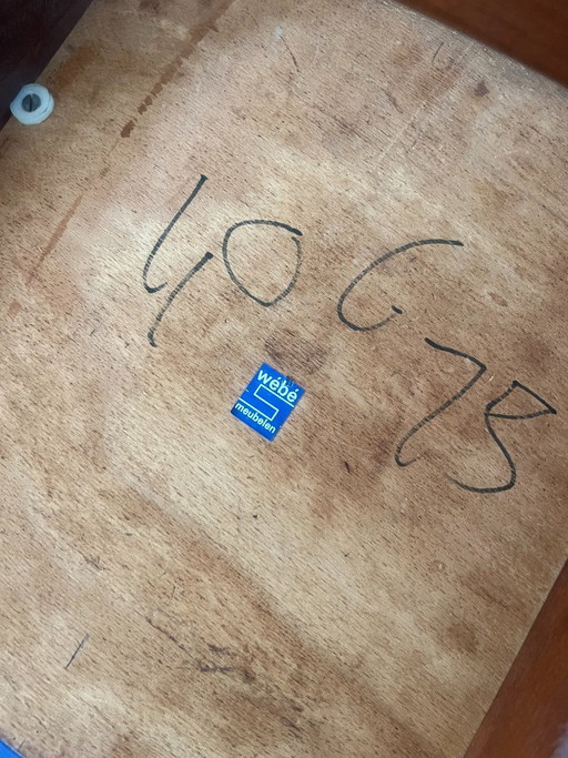 6x Louis van Teeffelen Esszimmerstühle