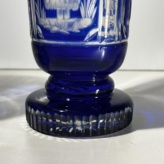 Verres en Cristal de Bohême, 1900, Lot de 2 – Verres et carafes, Crystal, Glass, Bohemian (photo 13 of 14)