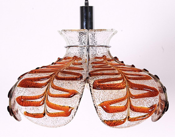 Image 1 of Big Carlo Nason chandelier for Mazzega in Murano glass
