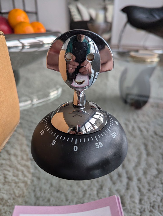 Image 1 of Alessi “Anna Time” Keukentimer – Space Age Design – Alessandro Mendini (1999) – Italiaans Design