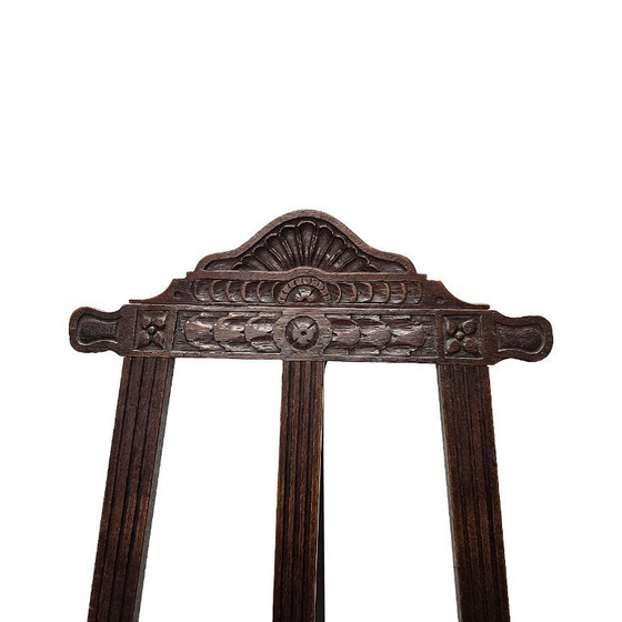 Image 1 of Caballete antiguo de roble, finales del siglo XIX