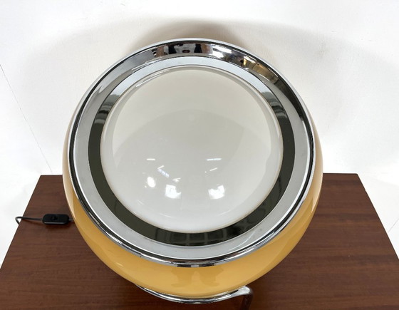 Rare Guzzini CLan Floor light by Harvey Guzzini, 70s – Iron, Plastic (photo 6 of 9)