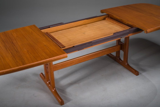 Image 1 of  Danish Modern Extendable Teak Dining Table from Glostrup, 1960s
