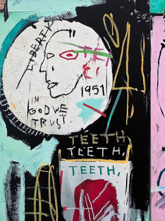 Image 1 of Jean Michel Basquiat (1960-1988), In Italian, 1983, Copyright Estate of Jean Michel Basquiat, Licensed by Artestar New York, Pri