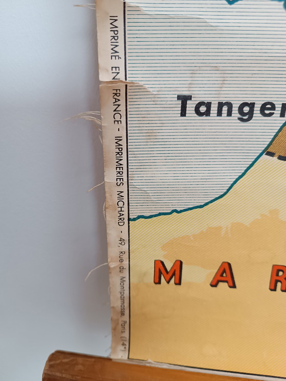 Image 1 of Mappa murale scolastica d'epoca - Europa 1918-1923