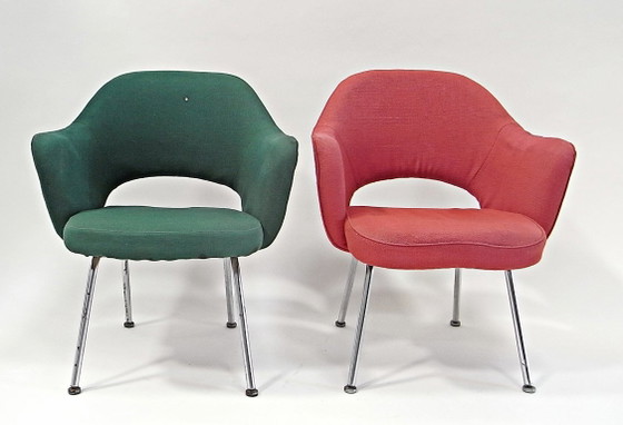 Image 1 of Sillón ejecutivo de Eero Saarinen para Knoll, década de 1980.