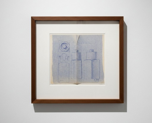 Originele Jens Harald Quistgaard (IHQ) ontwerpschets uit 1961 – Zeldzaam archief "Dansk Designs"